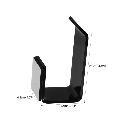 Robuster Headset Halter Wand- Tischhalter Acryl 1