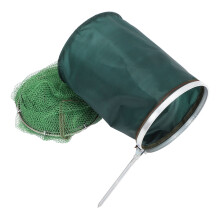 3Stk Outdoor Fischernetze Grün Faltbar Nylon