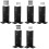 6Sets Praktische Gartenzaun Basis Eisen Stabiler Zaunhalter 4