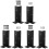 6Sets Praktische Gartenzaun Basis Eisen Stabiler Zaunhalter 3