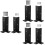 6Sets Praktische Gartenzaun Basis Eisen Stabiler Zaunhalter 7