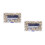 200Sets Metall Ösen Set Gold DIY Gurt Langlebig 8