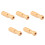 5Stk Foosball Holzgriffe Ergonomisch Langlebig Rutschfest Hellgelb 7
