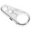 4Stk Bremskabelhalter Aluminium Motorradgriff Clip Silber 2