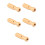 5Stk Foosball Holzgriffe Ergonomisch Langlebig Rutschfest Hellgelb 9