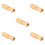 5Stk Foosball Holzgriffe Ergonomisch Langlebig Rutschfest Hellgelb 5
