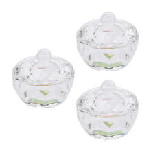 3Stk Transparent Flüssigkeit Maniküre Zubehör