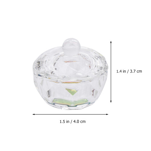 3Stk Transparent Flüssigkeit Maniküre Zubehör 1