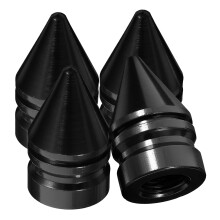 20Stk Schwarze Reifenventilkappen Aus Aluminium Für Auto Und