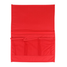 2Stk Rote Bett Hängende Organizer Tasche Für Telefon Ladegerät Bücher