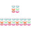 30Rolls Colored Sticky Balls Tape Fun Decompression Toy for All Ages 7