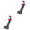 2Stk Aluminiumangel Schirmhalter Kompakt Und , -Rot 3