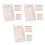 3Stk PP Wochenplaner Beige Mit Und Täglichem Zieltracker 9