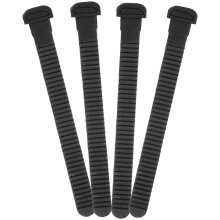 8Stk Ersatz Rollschuh Riemen Aus PVC Schwarz Strap Zubehör