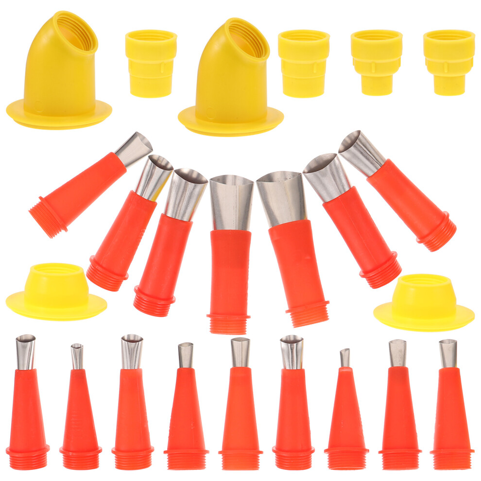 4Sets Multi-Use Caulking Nozzle Kit Stainless Steel Easy Repair Tool 3633812397876