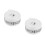 2Rouleaux Craft Polyester Motif Note Pour Décorations DIY 10