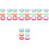 30Rolls Colored Sticky Balls Tape Fun Decompression Toy for All Ages 6