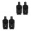 4Pièces -Gobelets Réglable Noir ABS Pour Poussette 4
