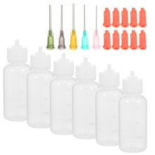 4Ensembles Bouteilles Doseuses Pointe Fine Pour Colle Durable