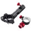 2Stk Aluminiumangel Schirmhalter Kompakt Und , -Rot 9