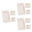 3Stk PP Wochenplaner Beige Mit Und Täglichem Zieltracker 4