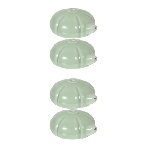 4Stk Mini Calligraphy Ink Dropper Keramik Grün Design 2