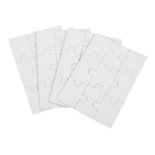 Sublimation Transfer Holzpuzzle Weiß DIY
