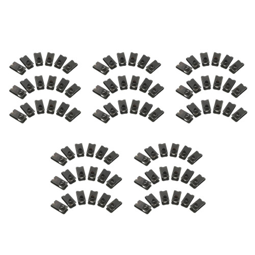 250Pièces Clips De Fixation En Fer Vert Olive Pour Plaques De 2