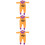 3Stk Halloween Langarm Orange Für Baby 7