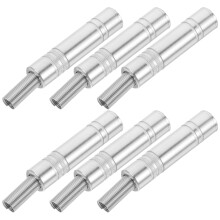 24Pièces Connecteur Jack Audio Argent Pour Usage Microphone