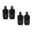 4Pièces -Gobelets Réglable Noir ABS Pour Poussette 8