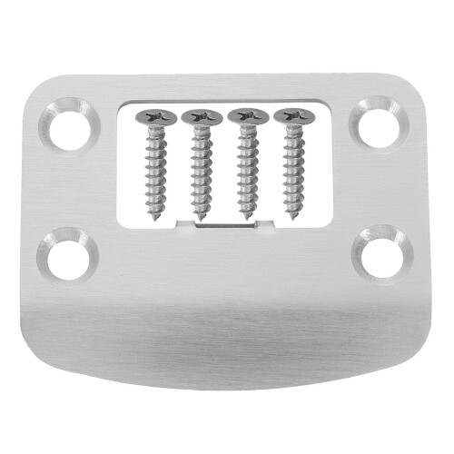 4Sets Türschließplatten Mehrzweck Schlossschutz