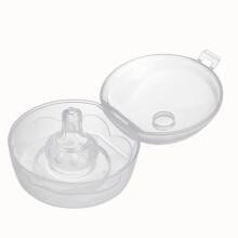 1Paire Écran D'allaitement Silicone Protection Nipple Bébé
