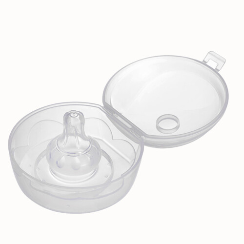 1Paire Écran D'allaitement Silicone Protection Nipple Bébé