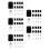 100Pièces Inserts Roller Bouteille Noir Anti- 5