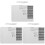 3Sets Weißes Scoring Board ABS Für Papier- Und Kartenbasteln 3