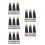 250Pièces Mini Pompons En Cuir Synthétique Noir Pour Clés 5