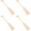 4Stk Holz Paddel Beige Für Bootfahren Robust Und 5