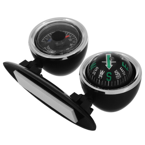 2Pièces Directionnelle Noire 2-En-1 ABS Auto Bateau 2