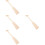 4Stk Holz Paddel Beige Für Bootfahren Robust Und 7