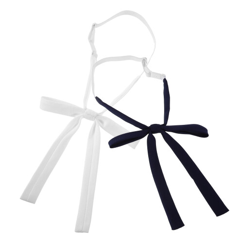 6Pièces Nœud Long Ajustable Style Scolaire