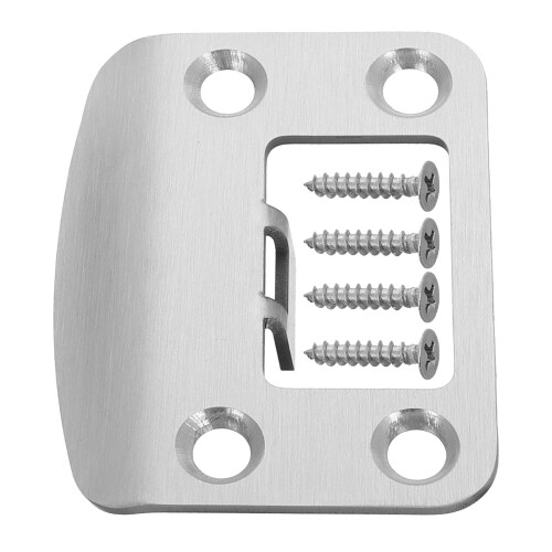 4Sets Türschließplatten Mehrzweck Schlossschutz 1