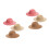 6Pièces Mini Chapeaux Pliables DIY En Pour Poupées 10