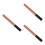 3Pièces Sourcils Double Extrémité Noir Gel Fixation Waterproof 8