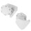 8Ensembles Attaches Visor Casque Rugby Nylon Installation Simple 3