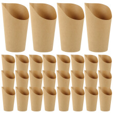200Stk Einweg French Fry Cups , Papier Snackbehälter Für Party