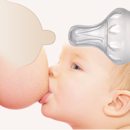 1Paire Écran D'allaitement Silicone Protection Nipple Bébé 1
