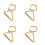 8Pièces Cadre Billard Triangle Bois Beige Pour Jeu Snooker Pool 4