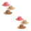 6Pièces Mini Chapeaux Pliables DIY En Pour Poupées 7