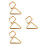 8Pièces Cadre Billard Triangle Bois Beige Pour Jeu Snooker Pool 5